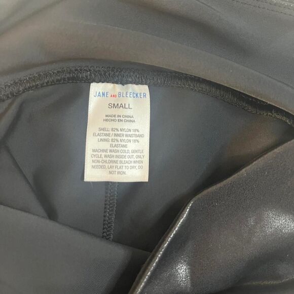 Jane-bleecker Women's Black Leggings size S - Picture 4 of 4